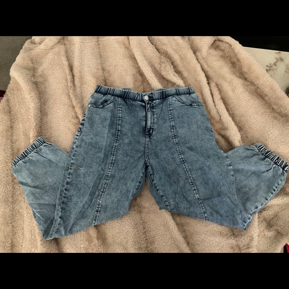 Target Acid Wash Jean Joggers